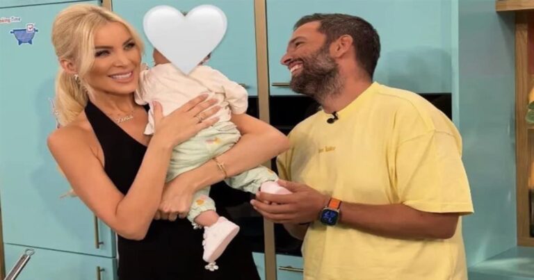 Η μικρή Ξένια έκλεψε την παράσταση στον αγιασμό της «Super Κατερίνα»