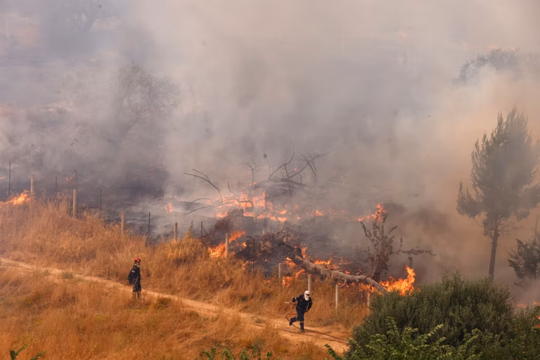 Δύο φωτιές στην Ηλεία και συναγερμός για πολύ υψηλό κίνδυνο πυρκαγιάς