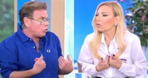 Παπανώτας και Μεσσαροπούλου συγκρούστηκαν on air για τη συγγνώμη της Κουτσελίνη